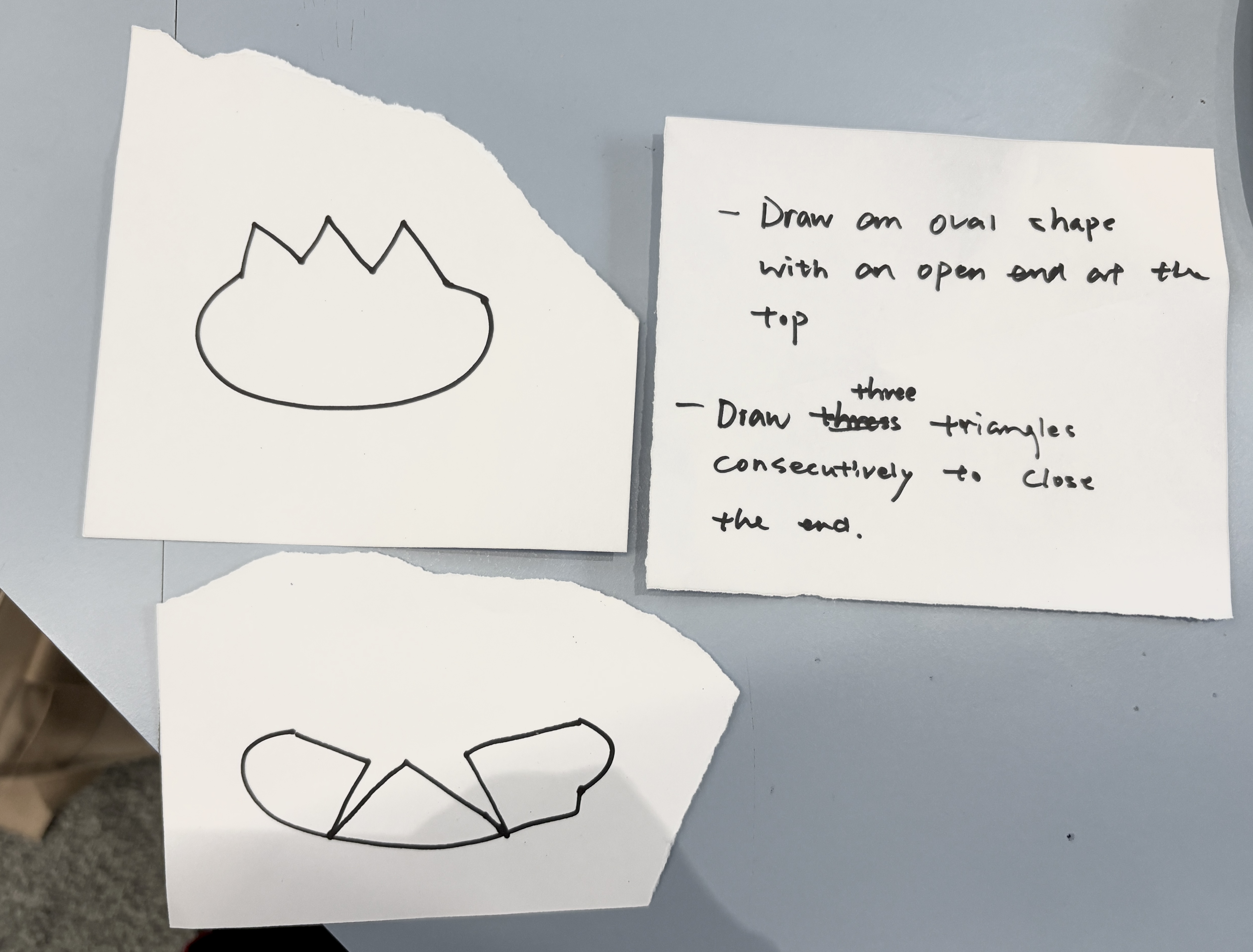 paper prototyping result